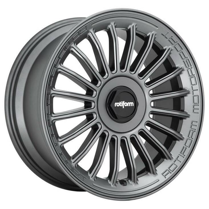 RC160 MATTE ANTHRACITE 8,5x19 5/100/112 ET35 CB66,6 60° - Alumiinivanteet - 296533 - 1
