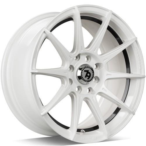 SCF-F white matt black inner lip 7x15 4/100/114,3 ET35 CB67,1 60° - Alumiinivanteet - 336273 - 1