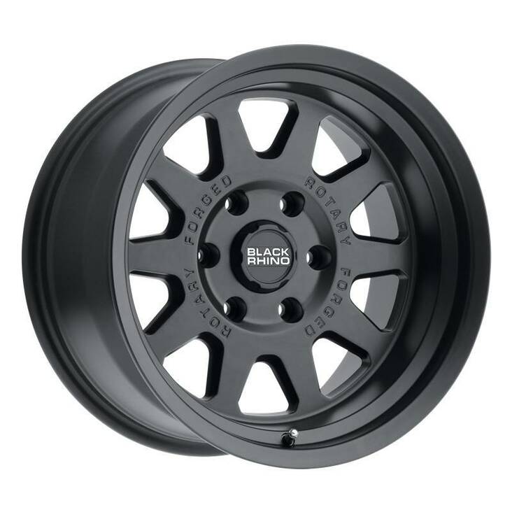 STADIUM MATTE BLACK 8x16 6/130 ET38 CB84,1 60° - Alumiinivanteet - 325133 - 1