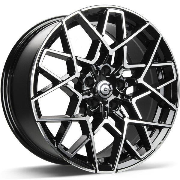 Shield Black Front Polished 8x18 5/112 ET30 CB66,5 60° - Alumiinivanteet - 313683 - 1