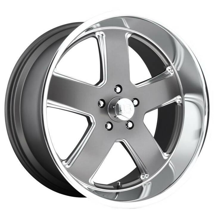 UC118 MATTE GUN METAL 9x22 5/127 ET1 CB78.1 60° - Alumiinivanteet - 253303 - 1