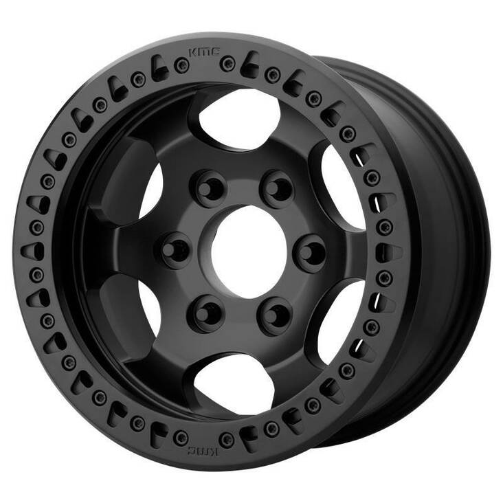 XD231 Satin Black 8,5x17 6/165,1 ET0 CB108,0 60° - Alumiinivanteet - 242263 - 1