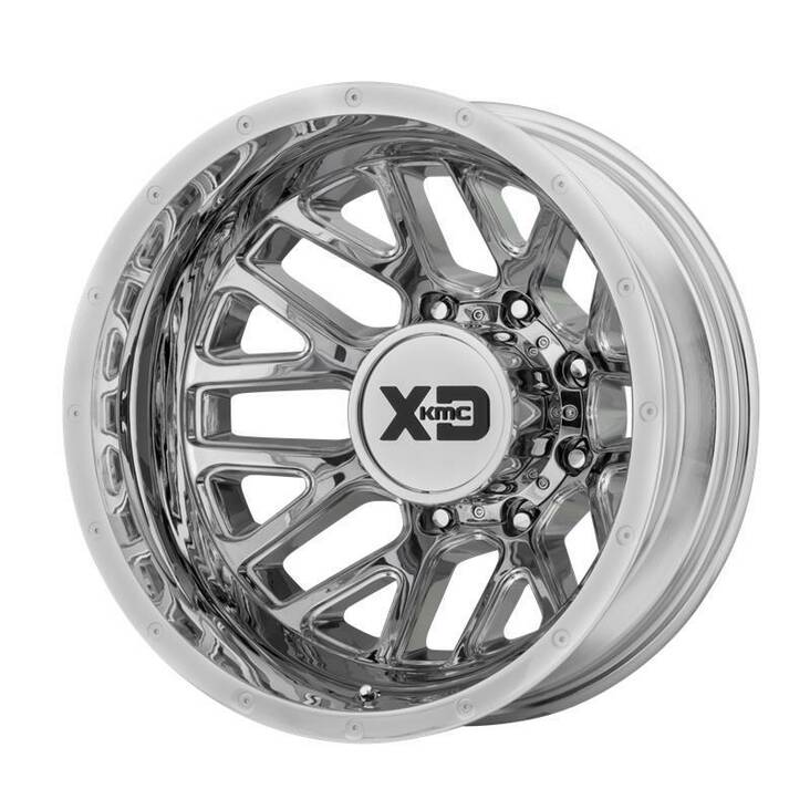 XD843 Chrome - Rear 6,5x17 8/200 ET-155 CB142,0 60° - Alumiinivanteet - 238863 - 1