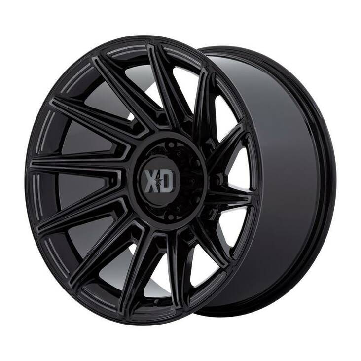 XD867 SPECTER GLOSS BLACK W/ GRAY TINT 10x20 5/127 ET-18 CB71,5 60° - Alumiinivanteet - 317523 - 1