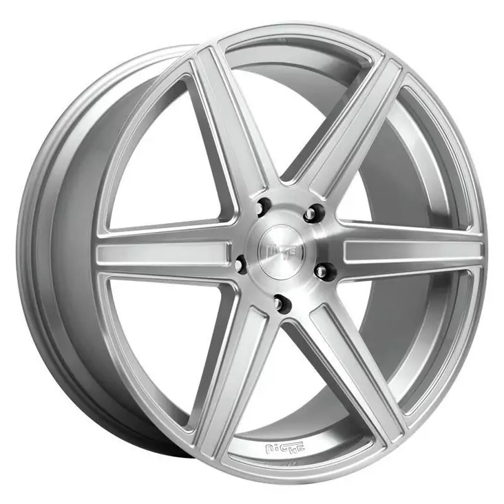 NC235 GLOSS SILVER BRUSHED 10x24 5/150 ET30 CB110,1 60° - Alumiinivanteet - 248513 - 1