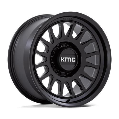 KM452 IMPACT FORGED MONOBLOCK SATIN BLACK 9x18 8/180 ET18 CB124.2 60° - Alumiinivanteet - 338973 - 1