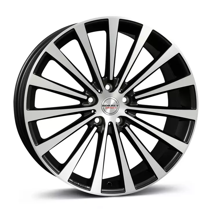 BORBET BLX Black Pol matt 8,5x19 5/120 ET30 CB72.6 60° - Alumiinivanteet - 339373 - 1