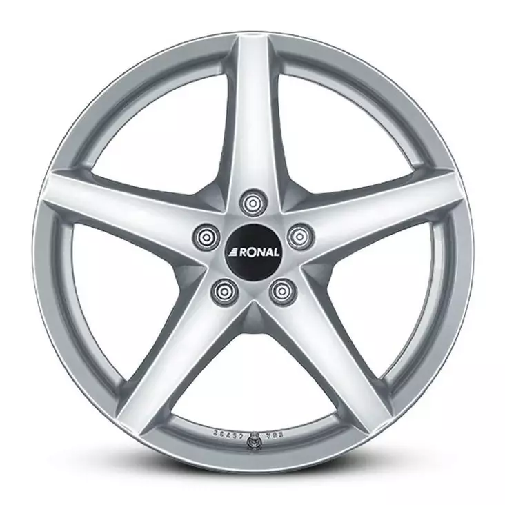 R41 Silver 8x17 5/112 ET48 CB76.0 60° - Alumiinivanteet - 360783 - 1