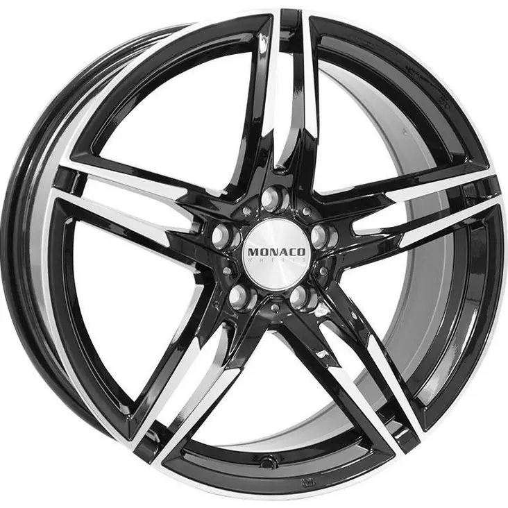 GP1 Gloss Black Polished 8x19 5/112 ET35 60° - Alumiinivanteet - 360893 - 1