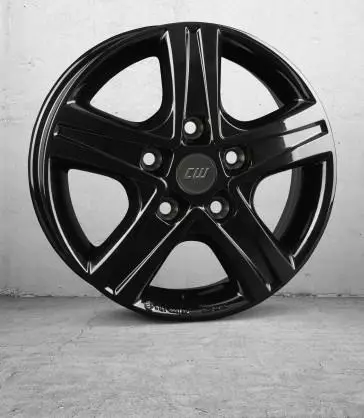 CWD Gloss Black 6x16 5/118 ET68 60° - Alumiinivanteet - 360943 - 1