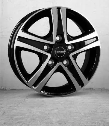 CWD Gloss Black Polished 6x16 5/118 ET68 60° - Alumiinivanteet - 360983 - 1