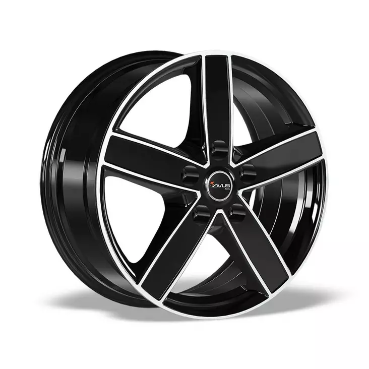 AVUS AC-V51 Black Polished 6,5x16 5/112 ET50 CB66,6 POISTO R14 - Alumiinivanteet - 363133 - 1