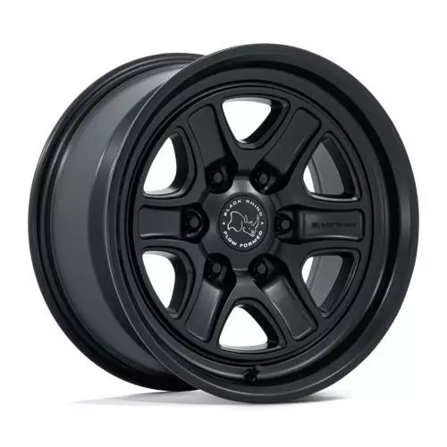 BR032 ECHO MATTE BLACK 8,5x17 6/135 ET25 CB87.1 60° - Alumiinivanteet - 368583 - 1