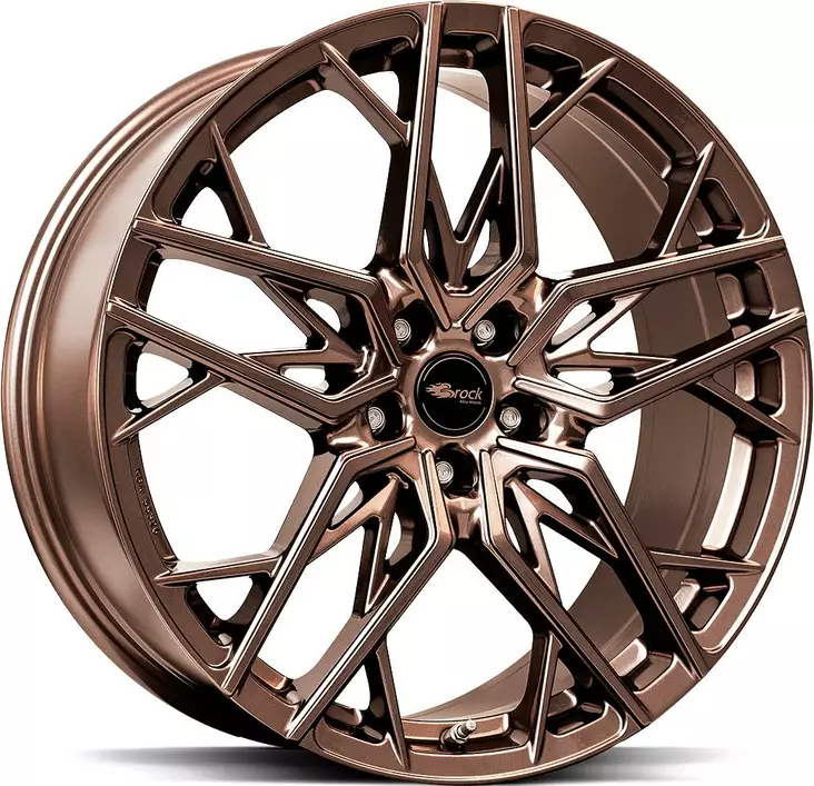 BROCK B44 Bronze Copper 8x18 5/100 ET35 CB63.4 60° - Alumiinivanteet - 344363 - 1