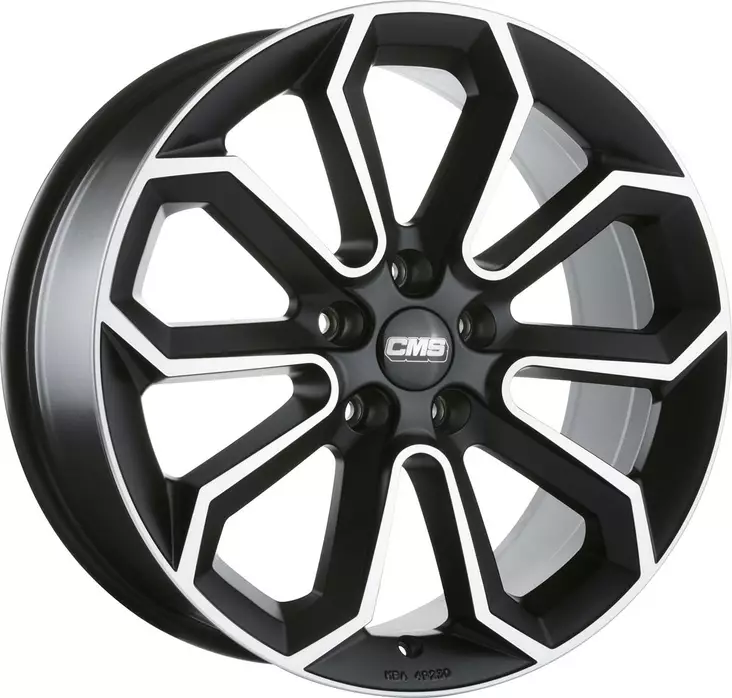 CMS C20 Diamond Matt Black 8x19 5/112 ET39 CB66,5 BLACK FRIDAY 24 R13 - Alumiinivanteet - 350173 - 1