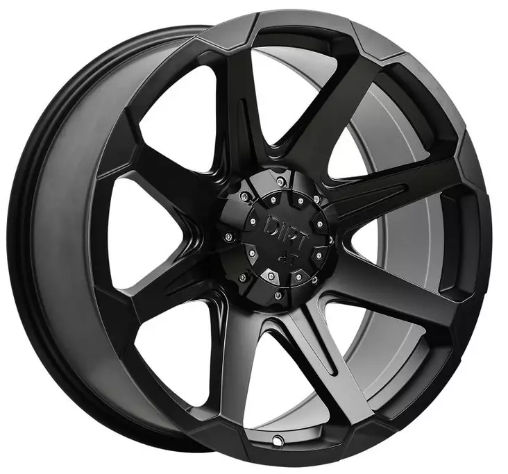 D05 Flatblack 8x18 6/135/139,7 ET40 CB106.1 60° - Alumiinivanteet - 372533 - 1