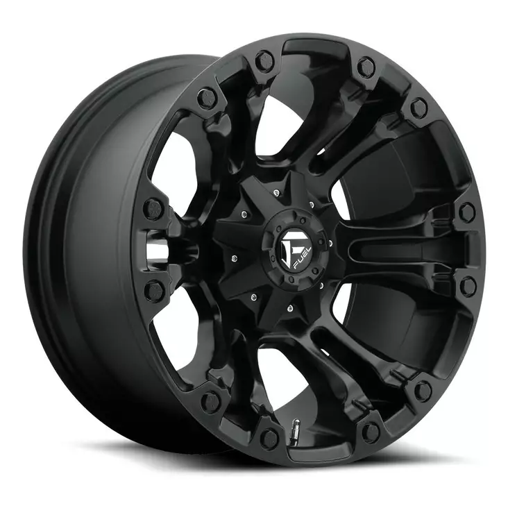 Fuel Vapor D560 Matte Black 10x22 8/165,1 ET-18 CB125,1 60° - Alumiinivanteet - 349803 - 1