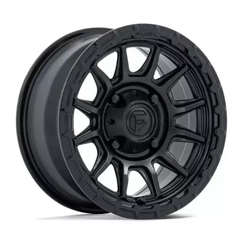 FV866 PISTON UTV MATTE BLACK W/ GLOSS BLACK LIP 7x15 4/156 ET38 CB115.1 60° - Alumiinivanteet - 369183 - 1