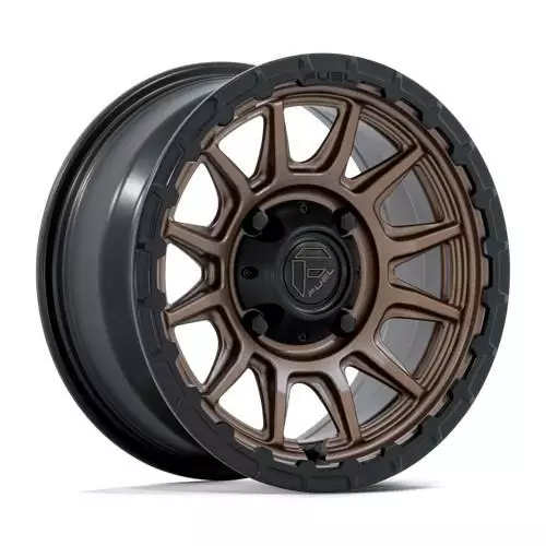 FV866 PISTON UTV MATTE BRONZE W/ MATTE BLACK LIP 7x15 4/137 ET38 CB96.0 60° - Alumiinivanteet - 369203 - 1