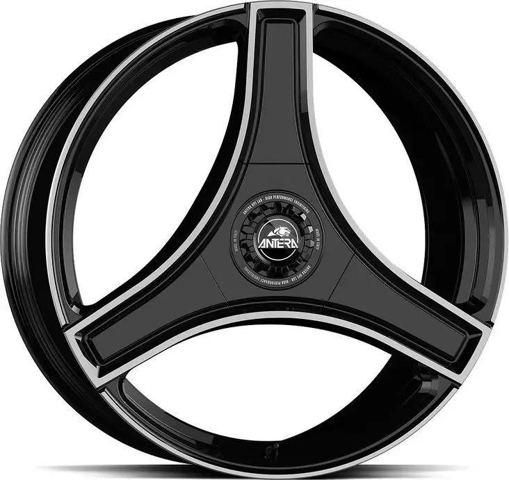 GMP A123 Piano Black Diam 9,5x22 5/114,3 ET35 CB64.1 60° - Alumiinivanteet - 355213 - 1