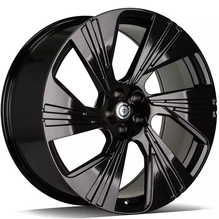 Imperial Black Glossy 9,5x21 5/112 ET25 CB66.5 60° - Alumiinivanteet - 363203 - 1