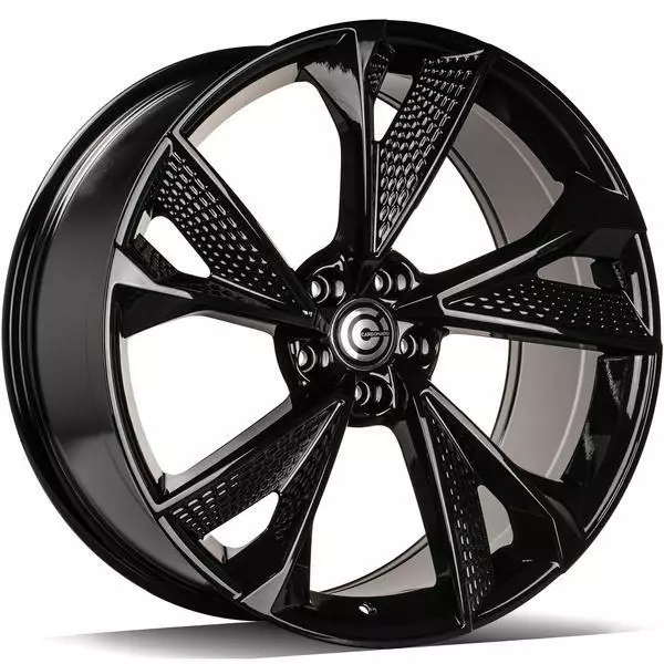 Luxury Black Glossy 9,5x21 5/112 ET25 CB66.5 60° - Alumiinivanteet - 354473 - 1