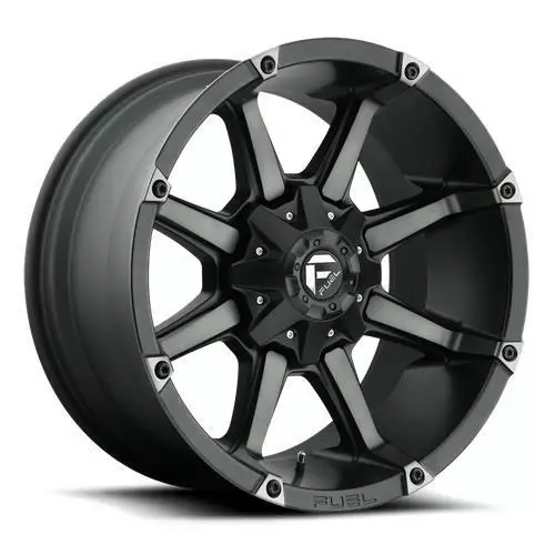MATTE BLACK DOUBLE DARK TINT 9x17 8/165,1 ET-12 CB125,1 60° - Alumiinivanteet - 359683 - 1
