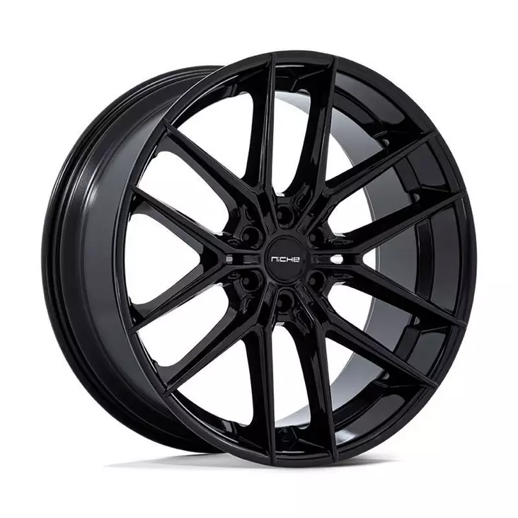 NC280 PRODIGY 6 GLOSS BLACK 10x26 6/139,7 ET20 CB106,1 60° - Alumiinivanteet - 342203 - 1