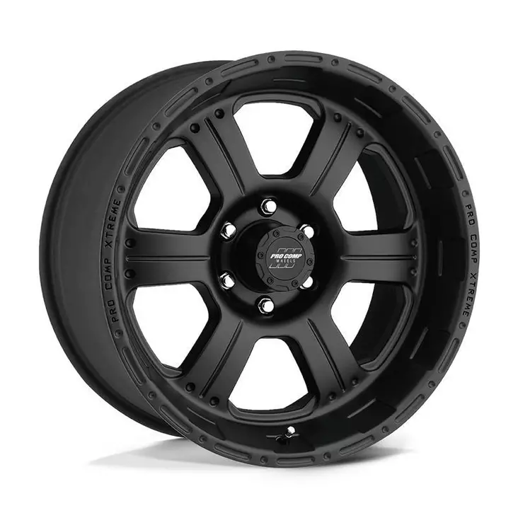 PA89 KORE FLAT BLACK 8x17 6/114,3 ET-12 CB78.1 60° - Alumiinivanteet - 341593 - 1