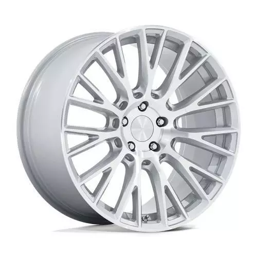 RC201 LSE GLOSS SILVER W/ MACHINED FACE 10x19 5/120 ET40 CB72.6 60° - Alumiinivanteet - 354323 - 1