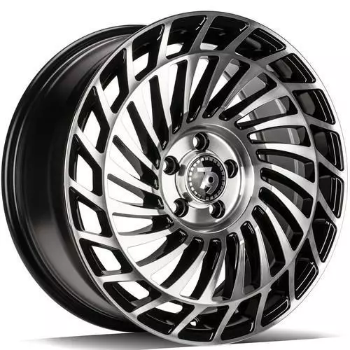 SCF-K Black Front Polished 8x18 5/112 ET45 CB66.6 60° - Alumiinivanteet - 348403 - 1