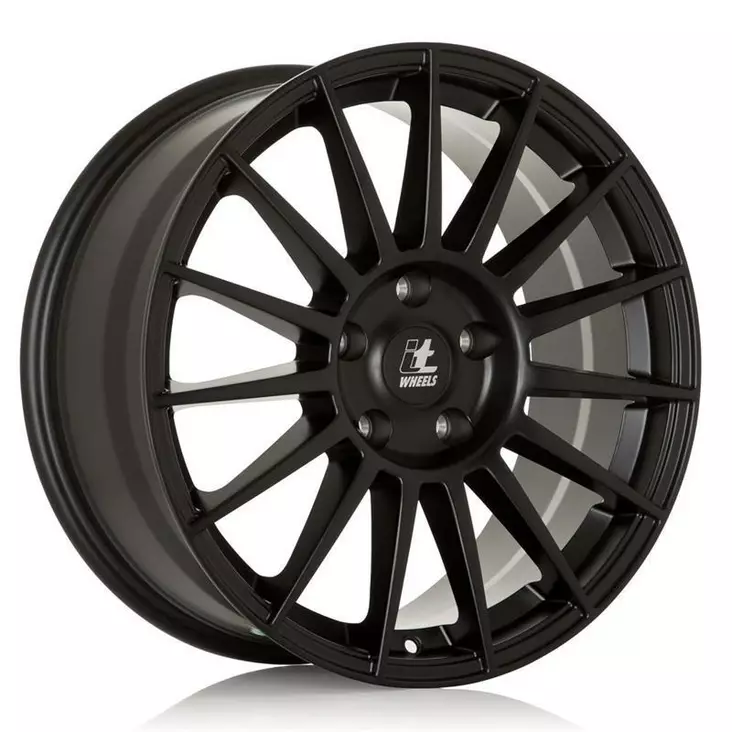 SOFIA Matt Black 8x18 5/112 ET32 60° - Alumiinivanteet - 361213 - 1
