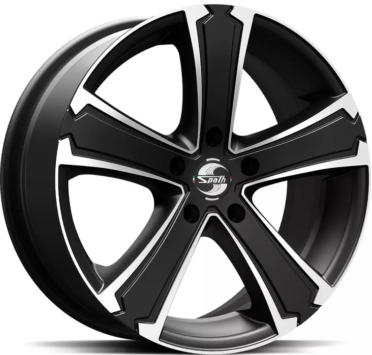 SPATH SP42 H Black Special Lip Polish 7,5x18 5/160 ET50 CB65,1 BLACK FRIDAY 24 60° - Alumiinivanteet - 350163 - 1