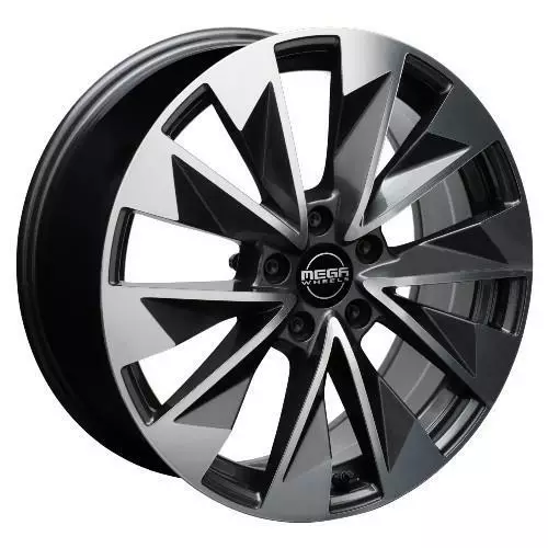 Zenith Anthracite grey front polished 9x19 5/112 ET56 CB57.1 60° - Alumiinivanteet - 366933 - 1