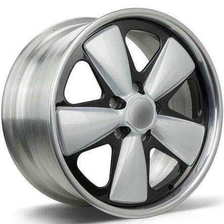 CF-6 Silver Black Diamond Cut 8,5x19 5/130 ET48 CB71.6 60° - Alumiinivanteet - 313904 - 1