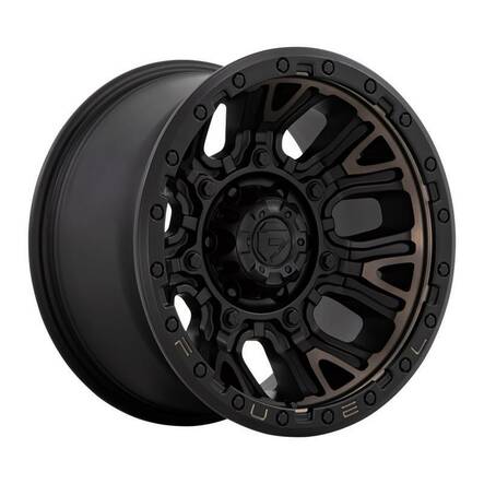 D824 TRACTION MATTE BLACK W/ DOUBLE DARK TINT 9x20 6/135 ET1 CB87.1 60° - Alumiinivanteet - 326474 - 1