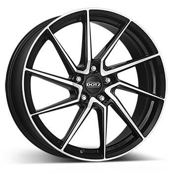 DOTZ Spa dark 7,5x17 5/112 ET48 CB70,1 60° - Alumiinivanteet - 279934 - 1