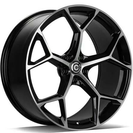 FANCY Black Front Polished 9x20 5/112 ET30 CB66.5 60° - Alumiinivanteet - 336294 - 1