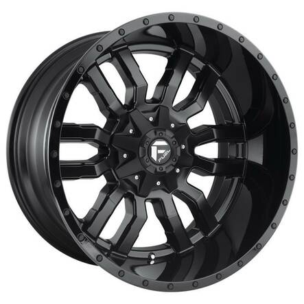 FC596 MATTE BLACK GLOSS BLACK LIP 9x20 6/135/139,7 ET1 CB106.1 60° - Alumiinivanteet - 245334 - 1