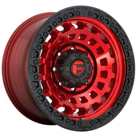 FC632 CANDY RED BLACK BEAD RING 9x18 5/127 ET1 CB71.5 60° - Alumiinivanteet - 245374 - 1