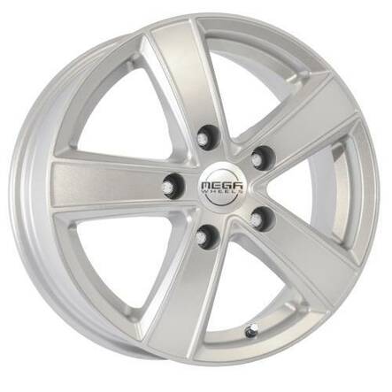 Hercules 5 Silver 7x17 5/160 ET53 CB65.1 60° - Alumiinivanteet - 334114 - 2