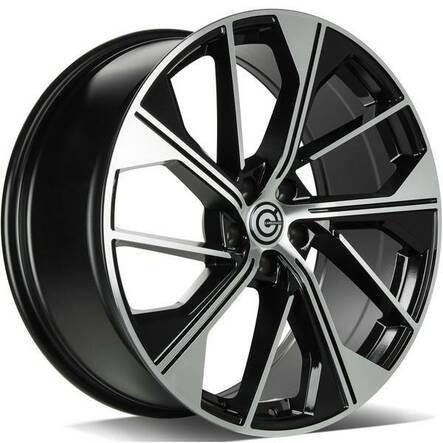 Legend Black Front Polished 8,5x21 5/112 ET30 CB66.5 60° - Alumiinivanteet - 314344 - 1