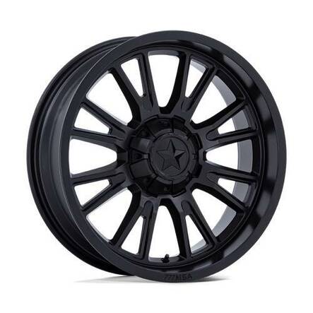 M51 THUNDERLIPS MATTE BLACK 7x20 5/114,3 ET0 CB72.6 60° - Alumiinivanteet - 335134 - 1