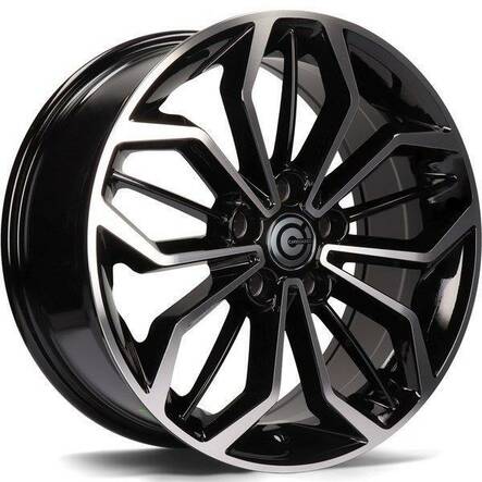 Montana Black Front Polished 6,5x16 5/108 ET50 CB63.4 60° - Alumiinivanteet - 313684 - 1