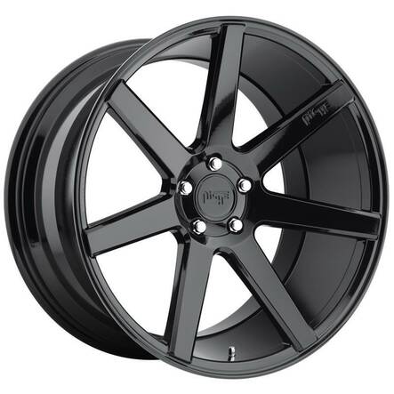 NC168 GLOSS BLACK 9,5x19 5/114,3 ET35 CB72.6 60° - Alumiinivanteet - 247854 - 1