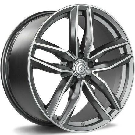 Style Matt Anthracite Front Polished 9x20 5/112 ET35 CB66.5 60° - Alumiinivanteet - 320134 - 1