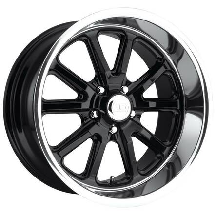 UC121 GLOSS BLACK 9,5x20 5/120,65 ET1 CB72.6 60° - Alumiinivanteet - 248724 - 1