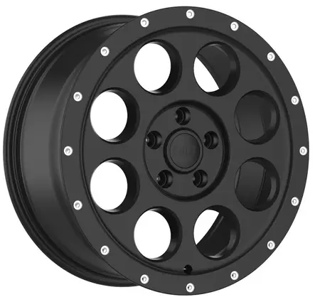 D214 Flatblack milled rivets 8x17 6/120 ET45 CB74.6 60° - Alumiinivanteet - 374934 - 1