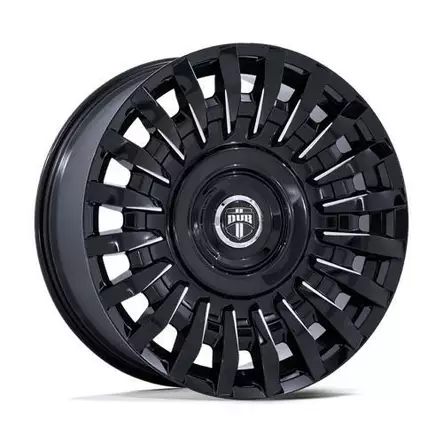 DC272 HONCHO GLOSS BLACK MILLED 10x24 6/135/139,7 ET18 CB106.3 60° - Alumiinivanteet - 370524 - 1