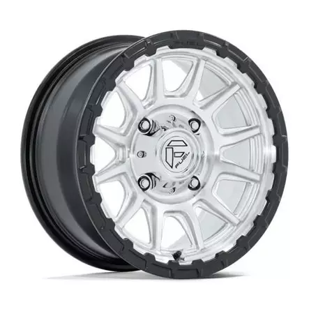 FV866 PISTON UTV HYPER SILVER MACHINED W/ MATTE BL 7x15 4/156 ET38 CB115.1 60° - Alumiinivanteet - 369194 - 1
